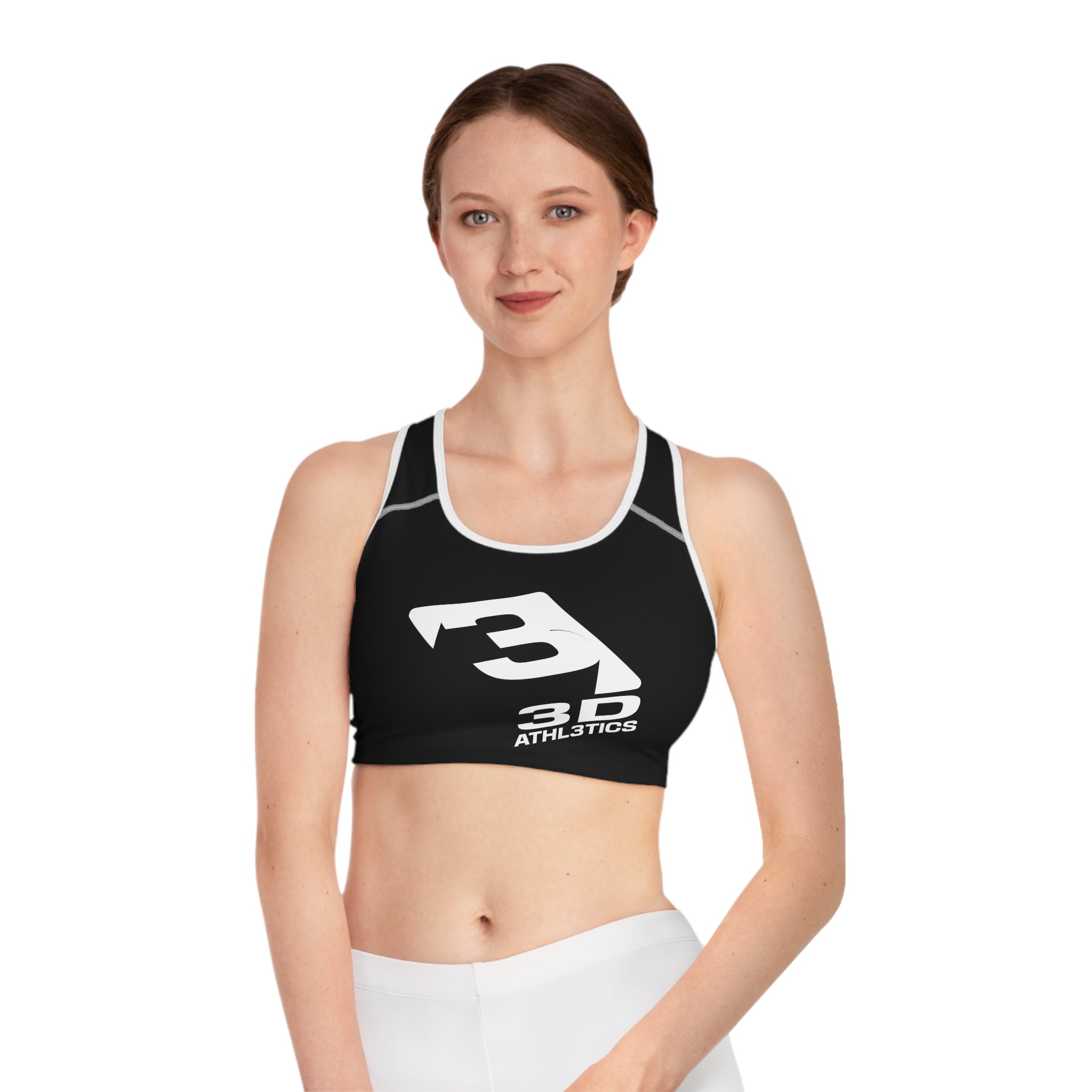 3D Athl3tics - Black Sports Bra