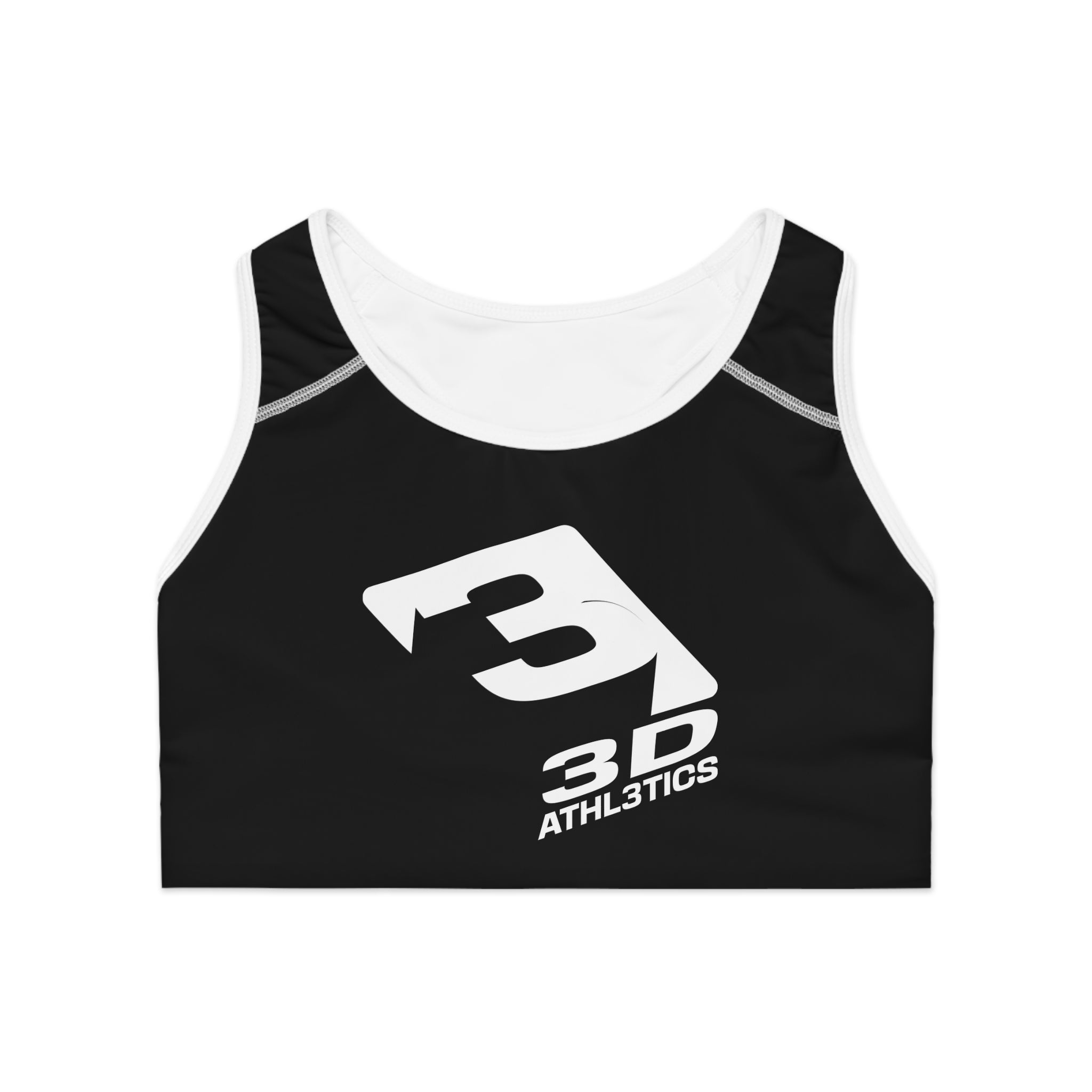 3D Athl3tics - Black Sports Bra