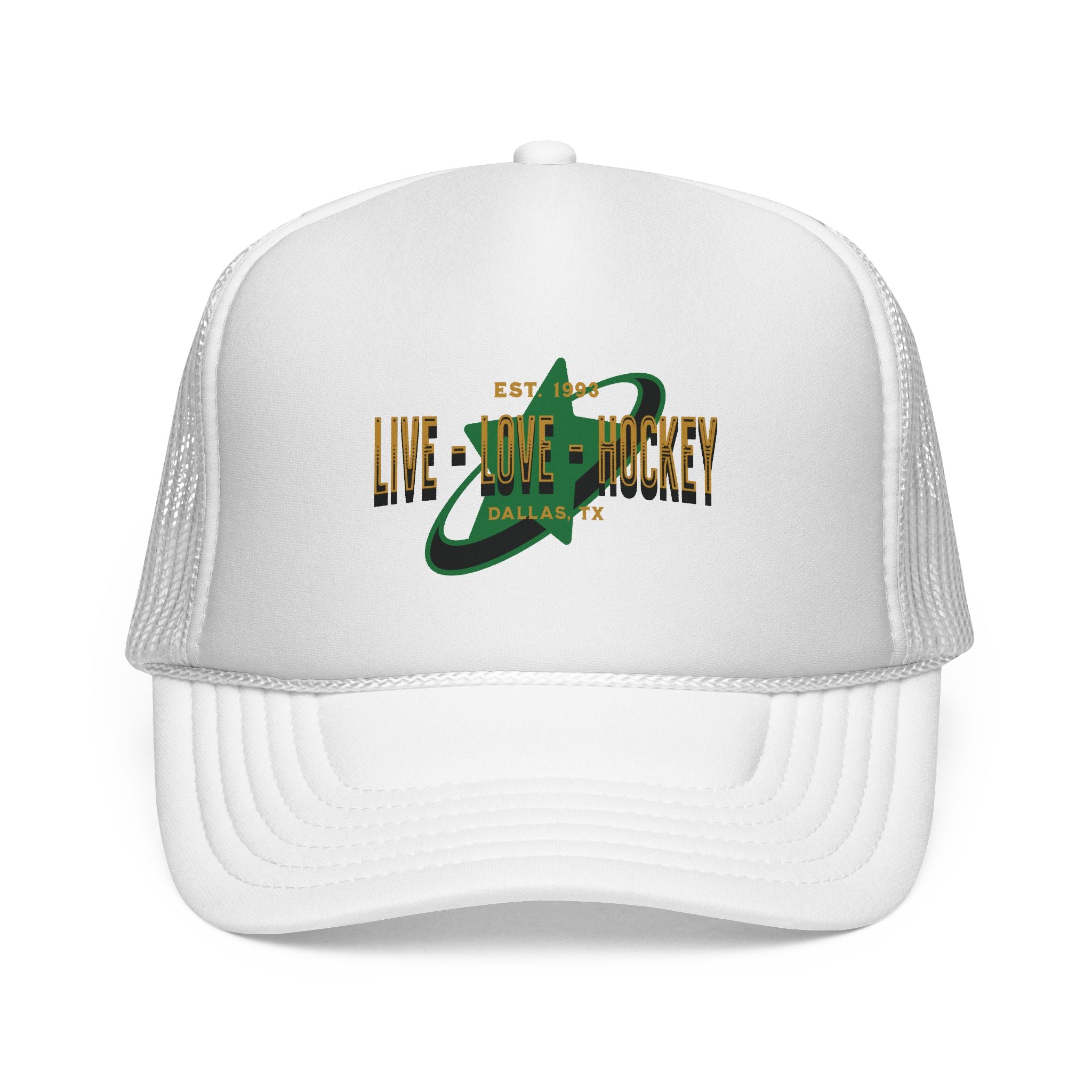 Live Love Hockey Hockey '93 - Trucker Cap