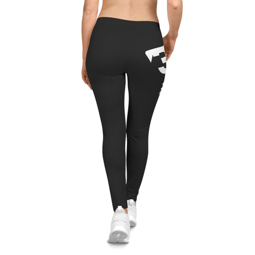 3D Athl3tics - Black Leggings